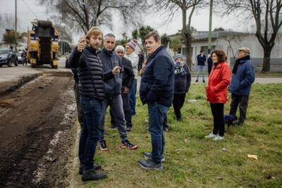 Mar del Plata: La Municipalidad realiza obras de repavimentación en el barrio Las Américas