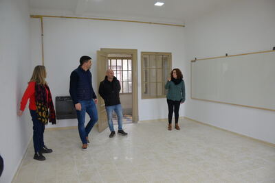Olavarría: Avanzan las obras de reacondicionamiento en la Escuela Secundaria N° 10