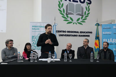Coronel Suárez: Kreplak encabezó el Consejo Regional de Salud de la Región Sanitaria I