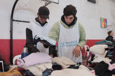 La Plata: Continúa la asistencia para familias afectadas por el temporal