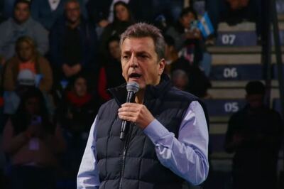 Massa cerrará su campaña en el Teatro Argentino de La Plata