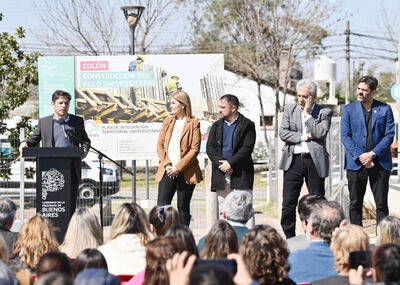 Colón: Kicillof inauguró el primer Centro Universitario de la ciudad
