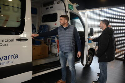 Olavarría: El Municipio adquirió una nueva ambulancia de alta complejidad