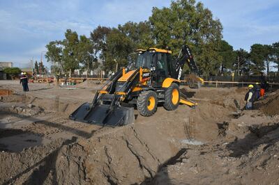 Monte Hermoso: Se puso en marcha la construcción de la Escuela Técnica Secundaria