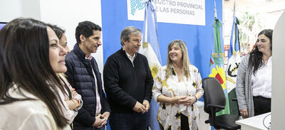 Almirante Brown: Inauguraron una nueva oficina del Registro de las Personas en el distrito