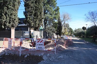 Bahía Blanca: Continúan los trabajos de extensión de desagües en barrio Patagonia
