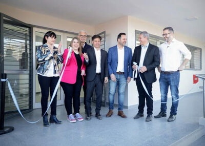 Chacabuco: Kicillof inauguró un Centro de Atención Primaria de la Salud