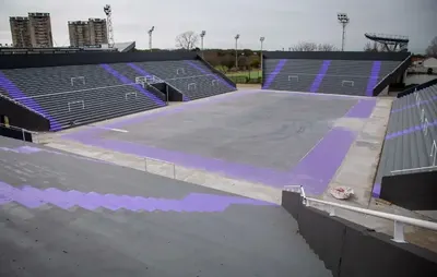 Quilmes: Avanzan los trabajos en el Microestadio Néstor Kirchner y Casa Juve