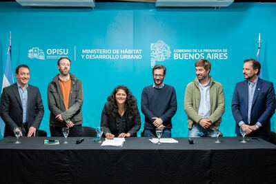 Realizarán nuevas obras en 28 barrios de Florencio Varela, Escobar y Mercedes