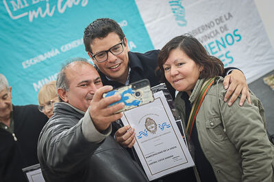 La Costa: Más de 200 familias de la ciudad recibieron las escrituras de sus casas