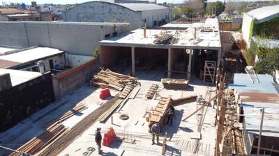 Ensenada: Avanza la construcción del nuevo edificio de la Escuela Técnica N°1