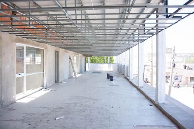 Ensenada: Avanza la obra en el edificio de la Subsecretaria de Tránsito y Transporte