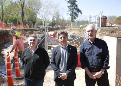 La Plata: Kicillof y Alak recorrieron los avances de obras pluviales y viales en la ciudad
