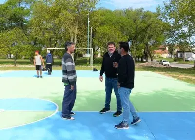 Mar del Plata: El Municipio realiza distintas intervenciones en el barrio Termas Huinco