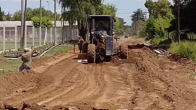 Junín: El Municipio ejecuta trabajos en distintos puntos de la ciudad