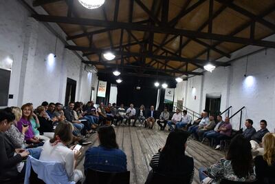 Saladillo: Salomón se reunió con su nuevo Gabinete por primera vez