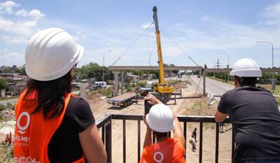 Quilmes: Avanza la obra de la nueva traza del Acceso Sudeste