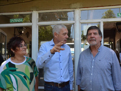 Berisso: Sileoni y Cagliardi recorrieron las Escuelas Abiertas de Verano