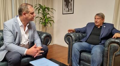 Madariaga: Santoro y D'Onofrio dialogaron buscando implementar un transporte público más económico