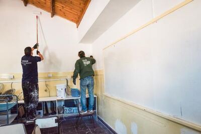 Mar del Plata: Continúan los trabajos en los establecimientos educativos municipales