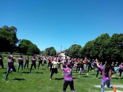 Olavarría: Comienzan las clases abiertas de gimnasia en los parques