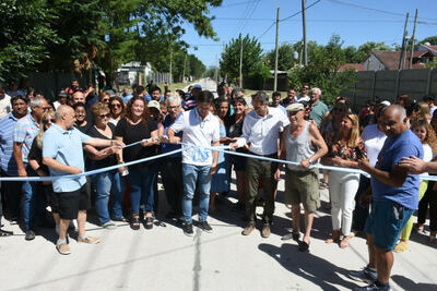 San Vicente: Katopodis inauguró obras hidráulicas en Alejandro Korn