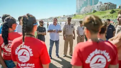 Mar del Plata: El Municipio realizó un simulacro de rescate acuático