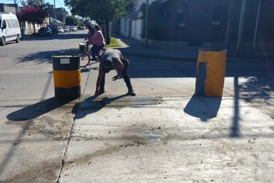 Necochea: Avanzan los trabajos de bacheo en la ciudad