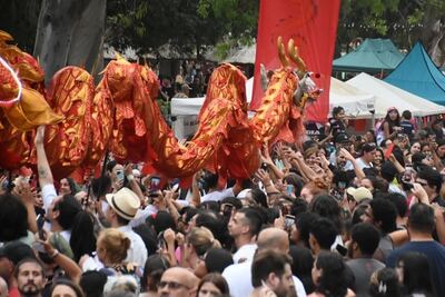Se celebro el año nuevo chino en La Plata