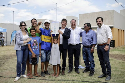 Trenque Lauquen: Kicillof entregó 60 viviendas en el barrio Ampliación Urbana