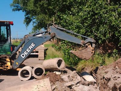 Olavarría: El Municipio lleva adelante tareas de mantenimiento en Loma Negra