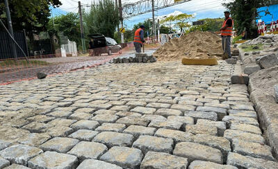 Almirante Brown: Avanzan las obras viales en barrios y localidades de la ciudad