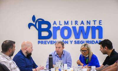 Almirante Brown: El Municipio articula tareas de prevención ciudadana con distritos de la región