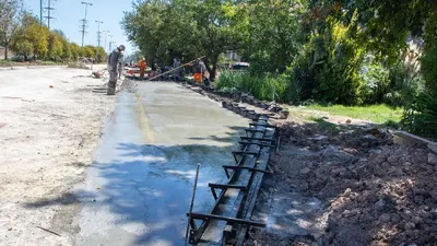 Berazategui: Continúa la repavimentación de la Avenida Dardo Rocha