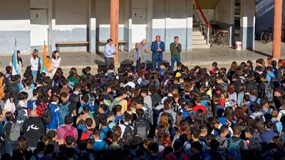 Berazategui: Mussi y Sileoni inauguraron el edificio anexo del Politécnico