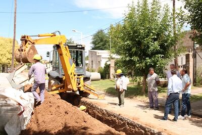 General Paz: Avanzan las obras hídricas en el distrito