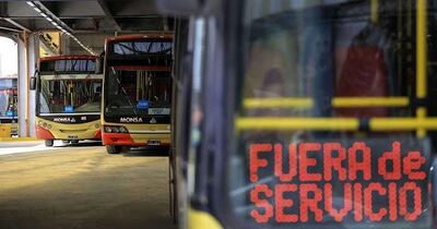 Hay paro de colectivos en el AMBA