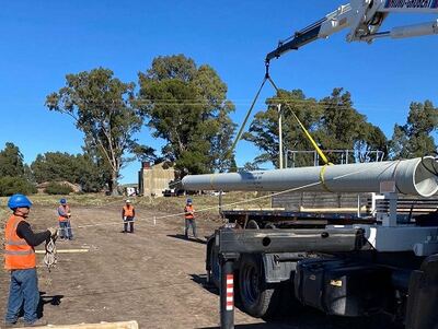 Bahía Blanca: La Provincia inició la obra de recambio de acueductos en la ciudad