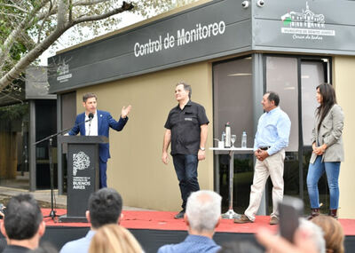Benito Juárez: Se inauguró la ampliación de la “Sala de Monitoreo de Cámaras de Seguridad”