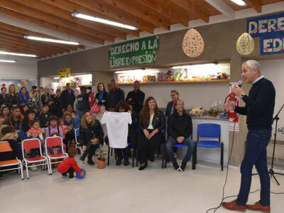 Berisso: Comenzó el ciclo lectivo 2024 en el Centro de Desarrollo Infantil II "Juanjo Bajcic"