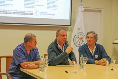 Madariaga: Santoro anunció la construcción de una nueva sala de oncología en el Hospital Municipal