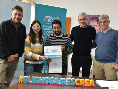 Berisso: Entregaron créditos a 45 vecinos y vecinas de la ciudad