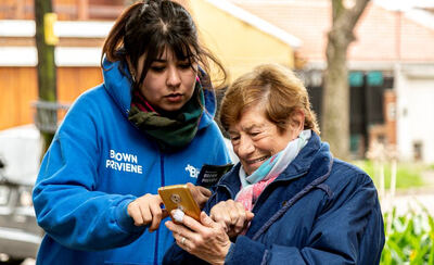 Almirante Brown: Capacitan a la ciudadanía sobre el uso de las alarmas y la app “Brown Previene”