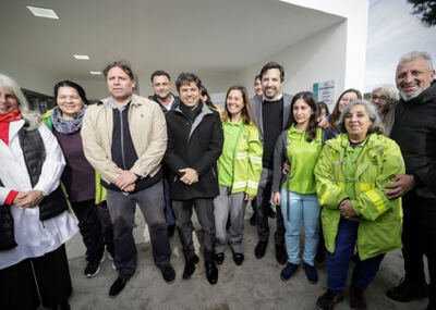 General Lavalle: Kicillof inauguró un Centro de Atención Primaria de la Salud en Paraje Pavón