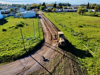 Olavarría: Avanzan los trabajos de mantenimiento en la ciudad y localidades