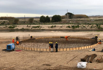 Villa Gesell: Avanza la ampliación de la Planta Depuradora de la ciudad