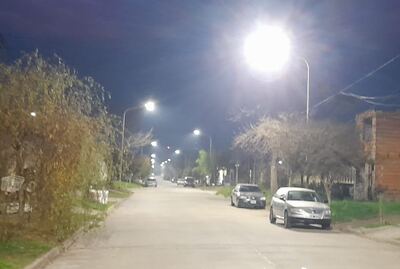 9 de Julio: Culminó una nueva etapa de iluminación LED en la ciudad