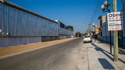 Berazategui: Quedó inaugurada la repavimentación del la calle 107