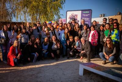 Berisso: Inauguraron la Plaza "Mujeres en Pie de Lucha"