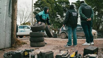 Mar del Plata: La Comuna clausuró una chatarrera que funcionaba sin habilitación